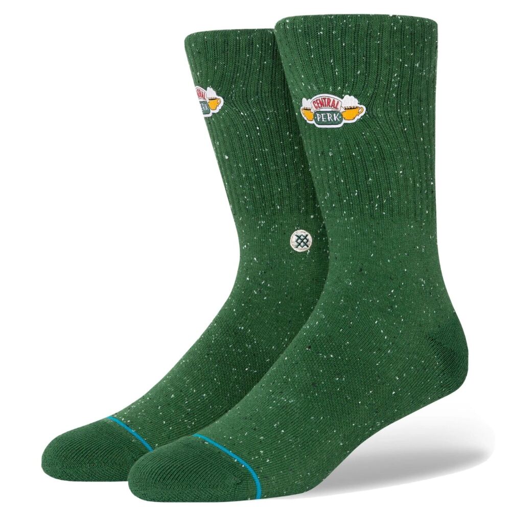 Stance x Friends Central Perk Diner The Last One Crew Socks Large Men's 9-13